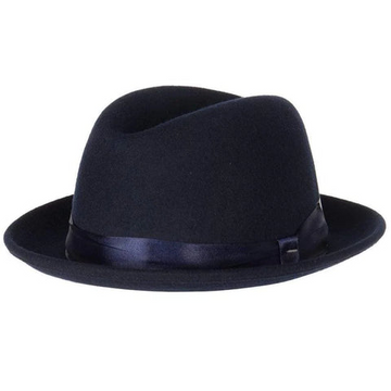 Boulevard Wool Felt Narrow Brim Fedora