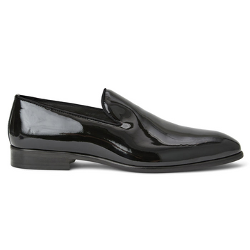 Danilo A-Line Patent Leather Smoking Slipper