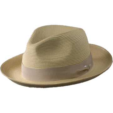 "The Mancino" Florentine Milan Straw Fedora