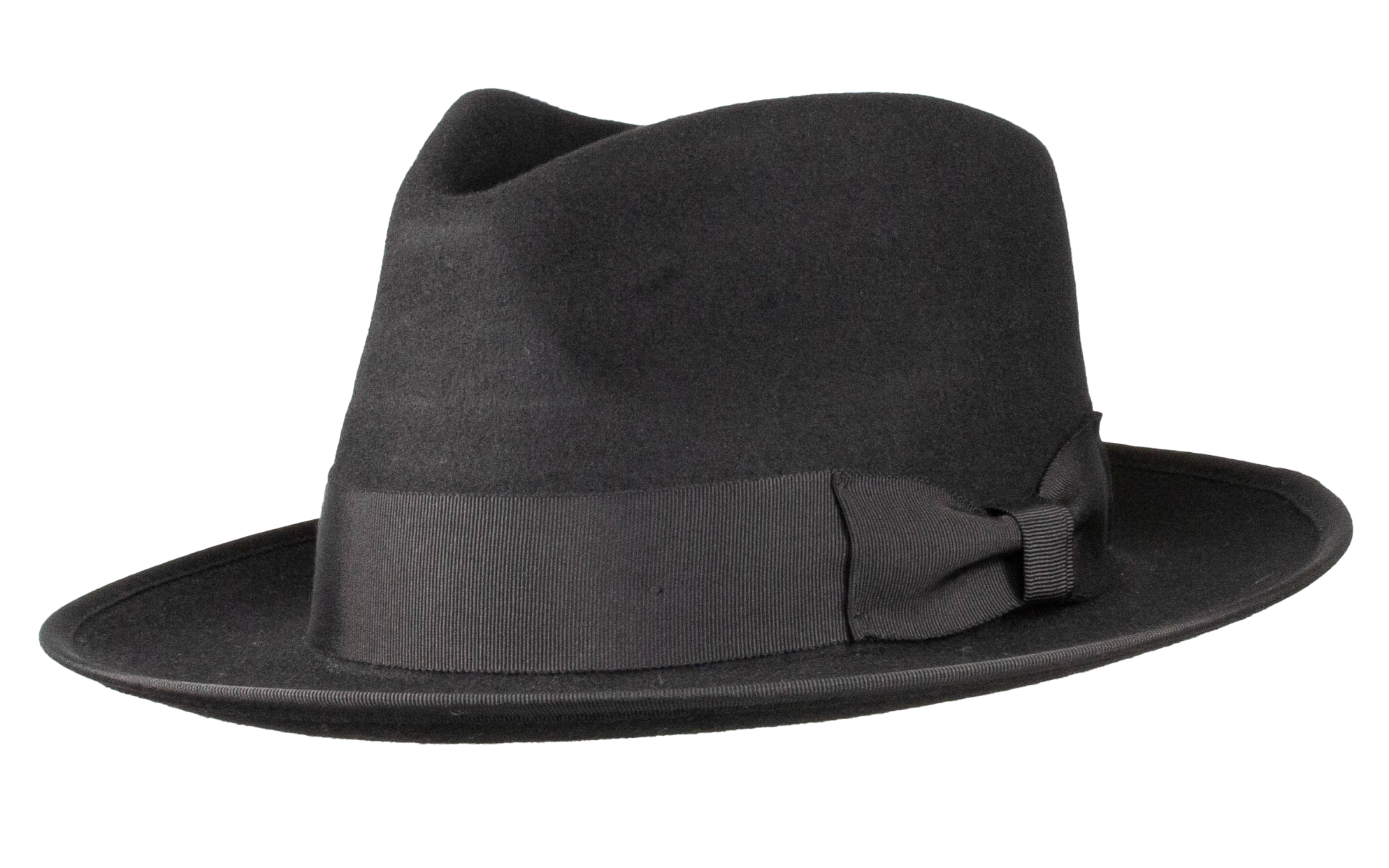 Naples Teardrop Classic Brim Wool Fedora